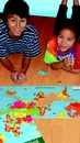 Kinderpuzzel GeoPuzzel Wereld | GEOtoys