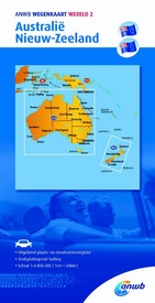Wegenkaart - landkaart Australië & Nieuw Zeeland | ANWB Media