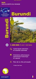 Wegenkaart - landkaart Burundi | IGN - Institut Géographique National