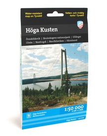 Waterkaart Sjö- och kustkartor Höga kusten | Zweden | Calazo
