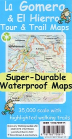 Wandelkaart Tour & Trail La Gomera & El Hierro | Discovery Walking Guides