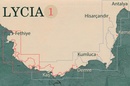 Wandelkaart Lycia - west inclusief The Lycean Way - Lycische Kust | MapSite Verlag