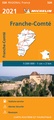 Wegenkaart - landkaart 520 Franche-Comté Jura 2021 | Michelin