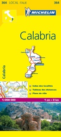 Wegenkaart - landkaart 364 Calabria - Calabrië | Michelin