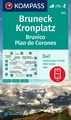 Wandelkaart 045 Bruneck, Kronplatz | Kompass