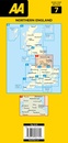 Wegenkaart - landkaart 7 Road Map Britain Engeland Noord | AA Publishing
