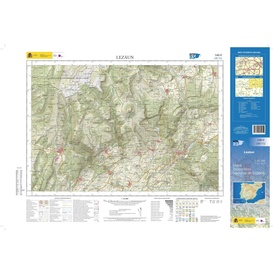 Topografische kaart 140-II Lezáun | CNIG - Instituto Geográfico Nacional1