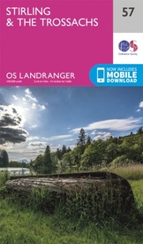 Wandelkaart - Topografische kaart 057 Landranger Stirling & The Trossachs | Ordnance Survey
