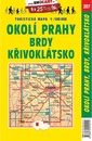 Fietskaart 207 Okolí Prahy, Brdy, Křivoklátsko | Shocart