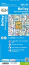 Wandelkaart - Topografische kaart 3232ET Belley | IGN - Institut Géographique National