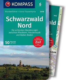 Wandelgids 5410 Wanderführer Wanderführer Schwarzwald Nord - Zwarte Woud noord | Kompass