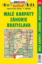 Fietskaart 224 Malé Karpaty, Záhorie, Bratislava  | Shocart