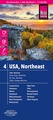 Wegenkaart - landkaart 04 USA Noord-Oost | Reise Know-How Verlag