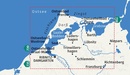 Wandelkaart 736 Fischland - Darß - Zingst | Kompass