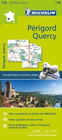 Wegenkaart - landkaart 118 Quercy Perigord Dordogne | Michelin
