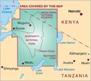 Wegenkaart - landkaart Serengeti, Masai Mara, Ngorogoro and Oldupai | Harvey Maps