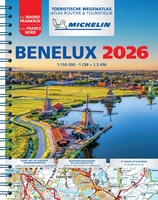 Benelux atlas | 2026 | A4-Formaat | Ringband
