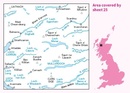 Wandelkaart - Topografische kaart 025 Landranger Glen Carron & Glen Affric | Ordnance Survey