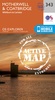 Wandelkaart - Topografische kaart 343 OS Explorer Map | Active Motherwell / Coatbridge | Ordnance Survey