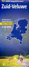 Fietskaart - Wandelkaart 13 Zuid Veluwe (Topografisch)  | ANWB