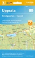 Wandelkaart - Topografische kaart 69 Sverigeserien Uppsala | Norstedts