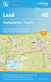Wandelkaart - Topografische kaart 46 Sverigeserien Laxå - Laxa | Norstedts