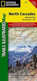 Wandelkaart 223 North Cascades National Park | National Geographic