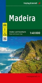 Wandelkaart - Wegenkaart - landkaart Madeira | Freytag & Berndt