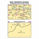 Topografische kaart 889 MT50 Moratalla | CNIG - Instituto Geográfico Nacional1