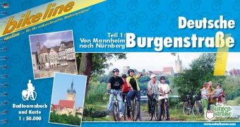 Fietsgids Bikeline Deutsche Burgenstrasse 1 | Esterbauer