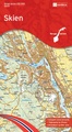 Wandelkaart - Topografische kaart 10019 Norge Serien Skien | Nordeca