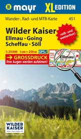 Wandelkaart 451 XL Wilder Kaiser | Mayr