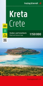 Wegenkaart - landkaart Kreta | Freytag & Berndt