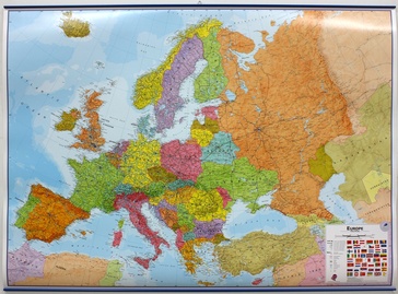 Wandkaart 56ML Europa, 140 x 100 cm | Maps International