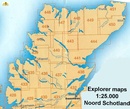 Wandelkaart - Topografische kaart 429 Explorer  Glen Carron, West Monar  | Ordnance Survey