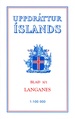 Wandelkaart - Topografische kaart 101 Atlaskort Langanes | Ferdakort
