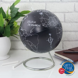 Wereldbol - Globe met krijtbord - chalkboard globe | Paladone