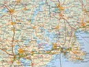 Wegenkaart - landkaart 1 Zweden Zuid (Zuid) - Malmö/Helsingborg/Kalmar | Kümmerly & Frey