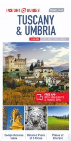 Wegenkaart - landkaart Travel Map Tuscany & Umbria - Toscane & Umbrië | Insight Guides