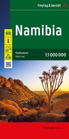 Wegenkaart - landkaart Namibië | Freytag & Berndt