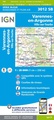 Topografische kaart - Wandelkaart 3012SB Varennes-en-Argonne | IGN - Institut Géographique National