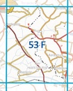 Topografische kaart - Wandelkaart 53F Sluis | Kadaster