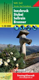 Wandelkaart WK241 Innsbrück - Stubai - Sellrain - Brenner | Freytag & Berndt