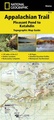 Wandelgids 1513 Topographic Map Guide Appalachian Trail – Pleasant Pond to Katahdin | National Geographic