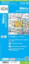 Wandelkaart - Topografische kaart 2212SB Méru, Chaumont-en-Vexin | IGN - Institut Géographique National