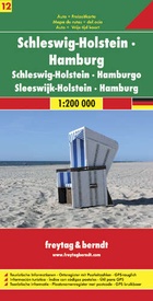 Wegenkaart - landkaart 12 Schleswig - Holstein - Hamburg | Freytag & Berndt