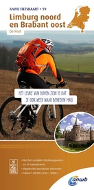 Fietskaart 19 Limburg noord - Brabant oost - De Peel | ANWB Media