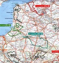 Wegenkaart - landkaart La France a Moto - Frankrijk met de motor | Michelin