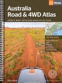 Wegenatlas Australië - Australia Road and 4WD Atlas | Hema Maps