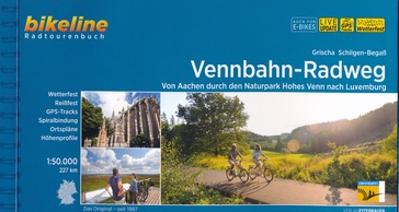 Fietsgids Bikeline Vennbahn Radweg Aken - Luxemburg | Esterbauer